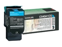 Lexmark C540A1CG Cyan Return Program Toner Cartridge