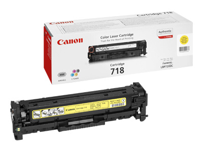 Canon 718 Yellow Toner Cartridge