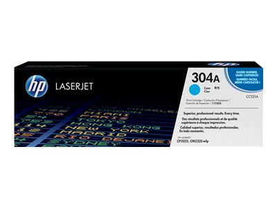 HP 304A Cyan Toner Cartridge (CC531A)