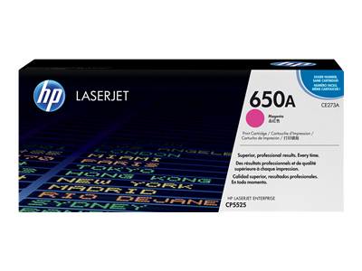 HP 650A Magenta Toner Cartridge (CE273A)