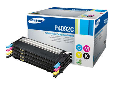 Genuine Samsung CLT-P4092C Rainbow Pack (B/C/M/Y)