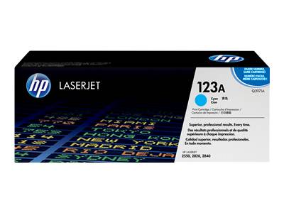 HP 123A Cyan Toner Cartridge (Q3971A)