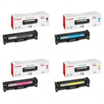 Canon 718 B/C/M/Y Toner Value Pack