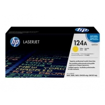 HP 124A Yellow Toner Cartridge (Q6002A)