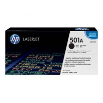 HP 501A Black Toner Cartridge (Q6470A)